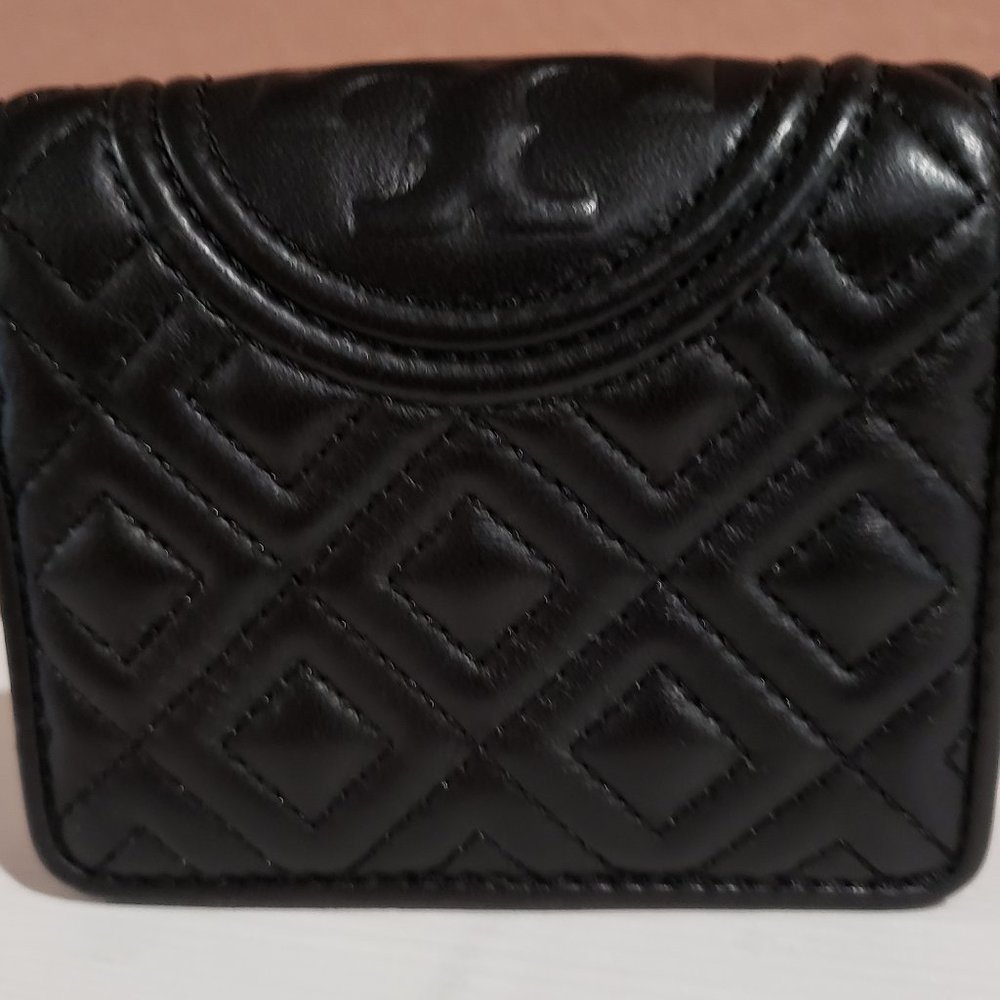 Tory Burch Fleming Bi-fold mini wallet